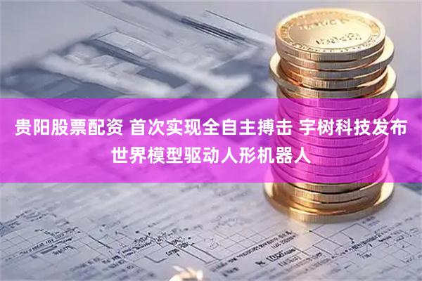 贵阳股票配资 首次实现全自主搏击 宇树科技发布世界模型驱动人形机器人